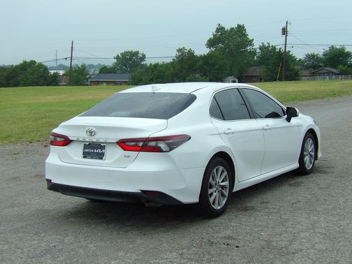 Super White 2021 Toyota Camry LE
