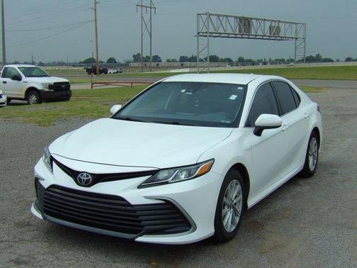 Super White 2021 Toyota Camry LE