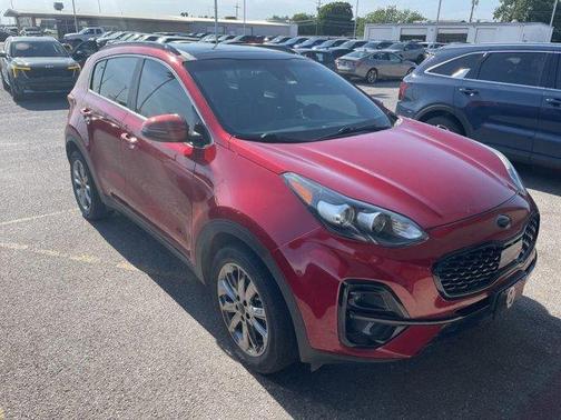 Hyper Red 2021 Kia Sportage S