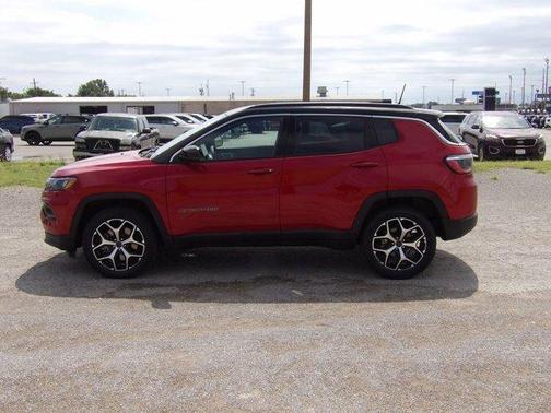 Red 2025 Jeep Compass Limited