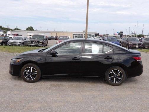 Black 2025 Nissan Sentra SV