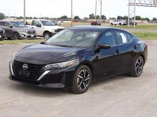Black 2025 Nissan Sentra SV