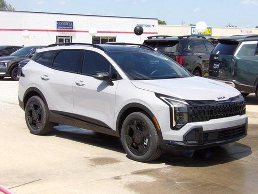 Wolf Gray 2026 Kia Sportage Hybrid X-Line