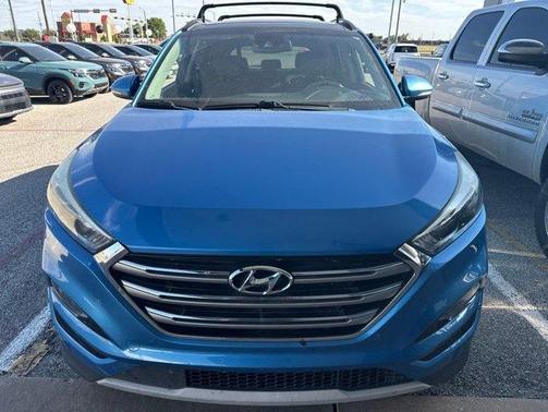 Caribbean Blue 2017 Hyundai TUCSON Limited