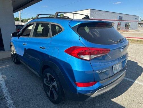Caribbean Blue 2017 Hyundai TUCSON Limited
