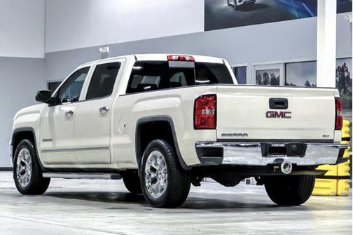 White Diamond Tricoat 2014 GMC Sierra 1500 SLT