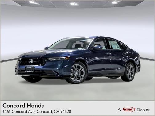 Canyon River Blue 2026 Honda Accord Hybrid EX-L