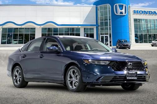 Canyon River Blue 2026 Honda Accord Hybrid EX-L