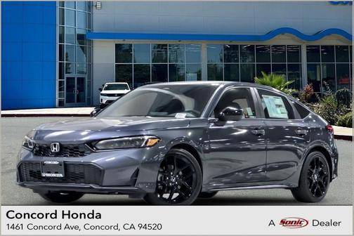 Meteorite Gray Metallic 2026 Honda Civic Sport