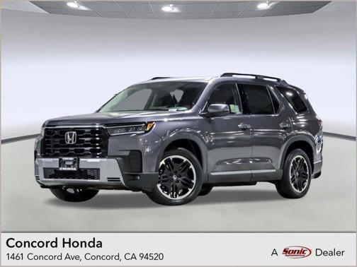 Modern Steel Metallic 2026 Honda Pilot Touring 8-Passenger