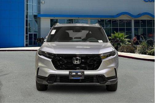 Solar Silver Metallic 2026 Honda CR-V Hybrid Sport-L FWD