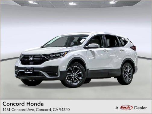 Platinum White Pearl 2022 Honda CR-V AWD EX-L