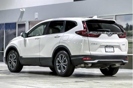 Platinum White Pearl 2022 Honda CR-V AWD EX-L