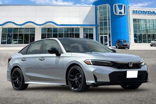 Solar Silver Metallic 2026 Honda Civic Sport