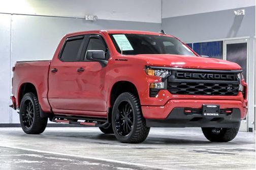 Red Hot 2023 Chevrolet Silverado 1500 Custom