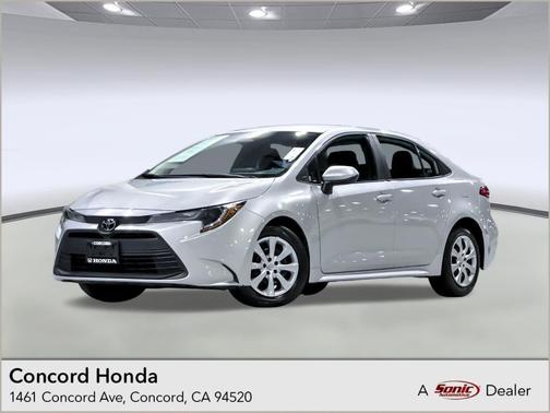 Classic Silver Metallic 2023 Toyota Corolla LE