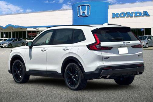 Platinum White Pearl 2026 Honda CR-V Hybrid Sport Touring AWD