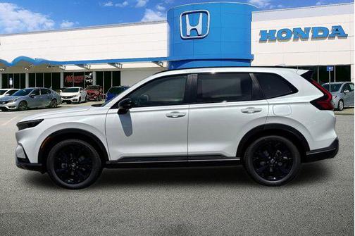 Platinum White Pearl 2026 Honda CR-V Hybrid Sport Touring AWD