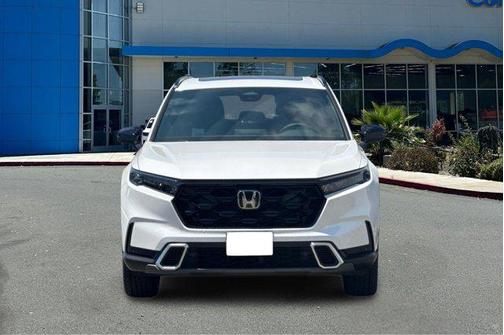 Platinum White Pearl 2026 Honda CR-V Hybrid Sport Touring AWD