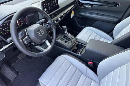 Platinum White Pearl 2026 Honda CR-V Hybrid Sport Touring AWD