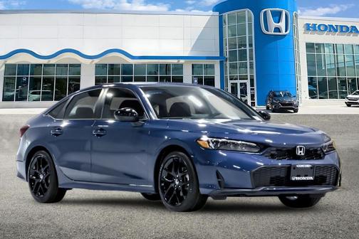 Blue Lagoon Pearl 2026 Honda Civic Hybrid Sport