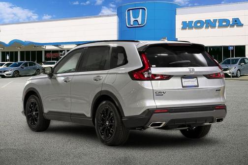 Solar Silver Metallic 2026 Honda CR-V Hybrid Sport-L FWD