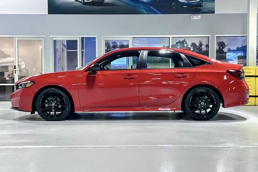 Rallye Red 2025 Honda Civic Sport