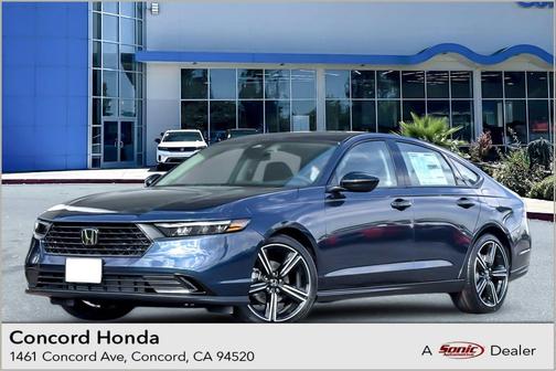 Canyon River Blue 2026 Honda Accord SE