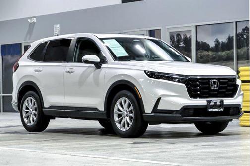 Platinum White Pearl 2023 Honda CR-V EX AWD