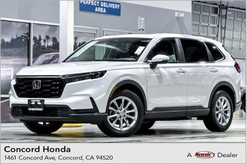 Platinum White Pearl 2023 Honda CR-V EX AWD
