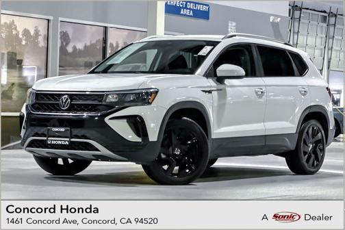 White 2024 Volkswagen Taos SE