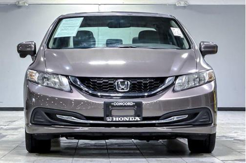 Gray 2015 Honda Civic EX