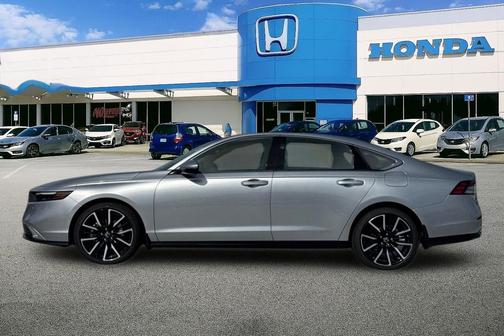 Solar Silver Metallic 2026 Honda Accord Hybrid Touring