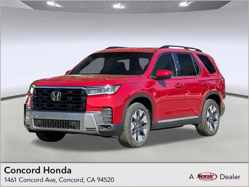 Radiant Red Metallic II 2026 Honda Pilot Elite