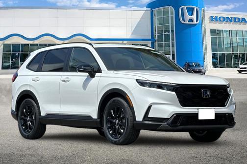 Platinum White Pearl 2026 Honda CR-V Hybrid Sport-L FWD