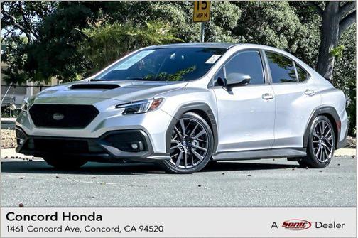 Ice Silver Metallic 2022 Subaru WRX Premium