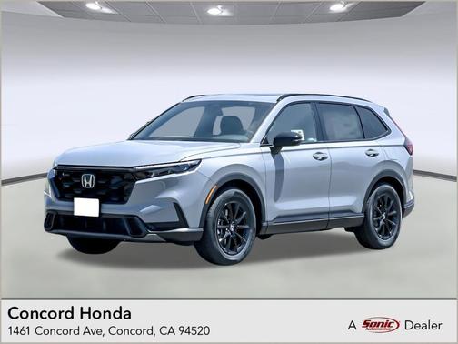 Urban Gray Pearl 2026 Honda CR-V Hybrid Sport FWD