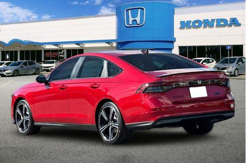 Radiant Red Metallic 2026 Honda Accord Hybrid Sport