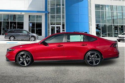 Radiant Red Metallic 2026 Honda Accord Hybrid Sport