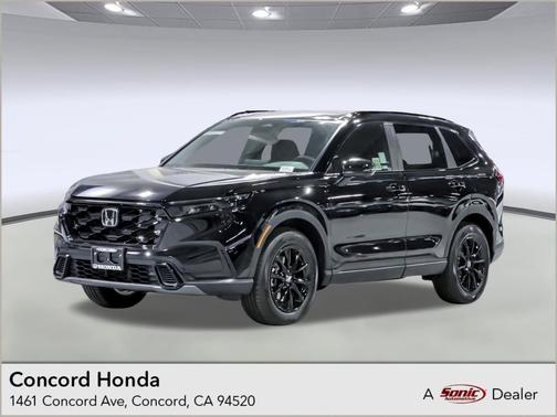 Crystal Black Pearl 2026 Honda CR-V Hybrid Sport AWD