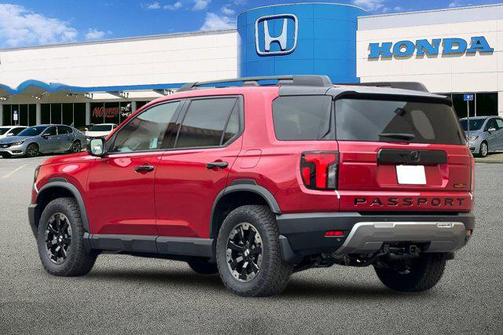 Radiant Red Metallic II 2026 Honda Passport AWD TrailSport Elite