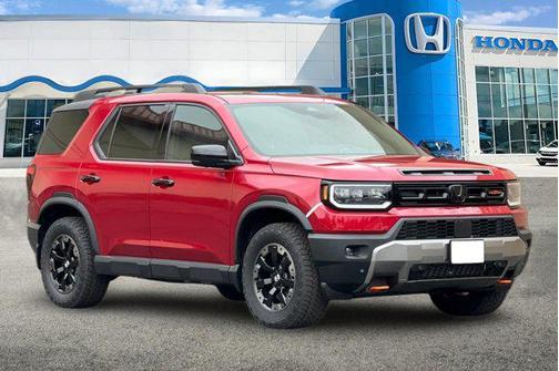 Radiant Red Metallic II 2026 Honda Passport AWD TrailSport Elite