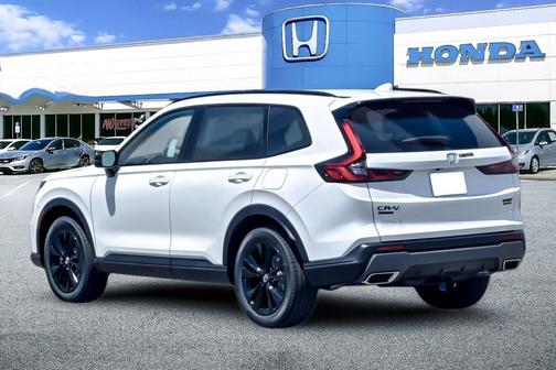 Platinum White Pearl 2026 Honda CR-V Hybrid Sport Touring AWD