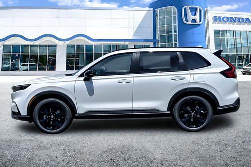 Platinum White Pearl 2026 Honda CR-V Hybrid Sport Touring AWD