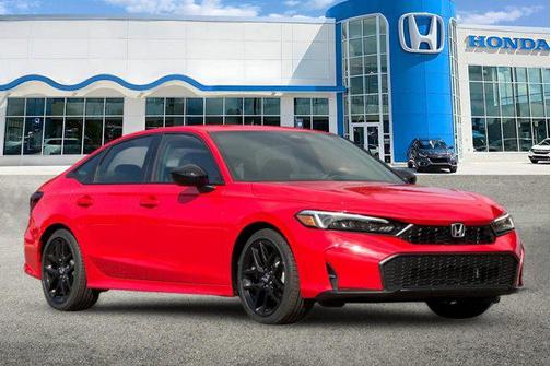 Rallye Red 2026 Honda Civic Sport