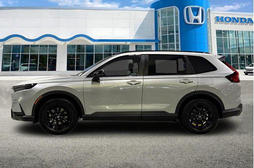 Solar Silver Metallic 2026 Honda CR-V Hybrid Sport-L FWD