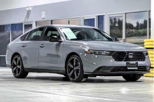 Urban Gray Pearl 2023 Honda Accord Hybrid Sport
