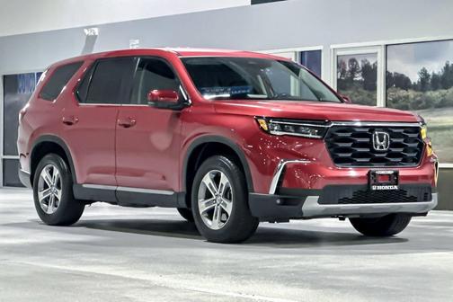 Radiant Red Metallic II 2023 Honda Pilot 2WD EX-L 7 Passenger