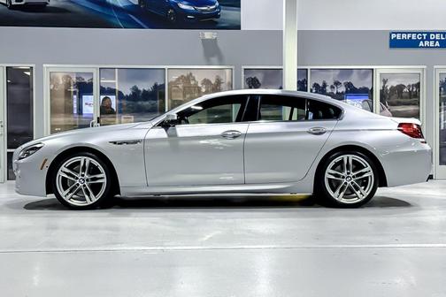 Silver 2016 BMW 640 Gran Coupe 640i