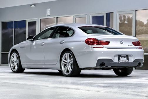 Silver 2016 BMW 640 Gran Coupe 640i